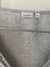 Chance 100% Cotton Stripes White Black Long Sleeve Blouse Size M - photo 3