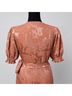 Hutch 100% Polyester 100% Polyester Multi Color Gold Brown Cocktail Dress Size L - photo 10