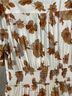 Altar'd State Floral White Orange Casual Dress Size S - photo 7