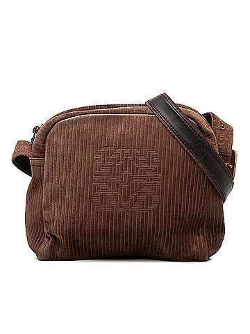 Loewe Corduroy Anagram Shoulder Bag (view 1)