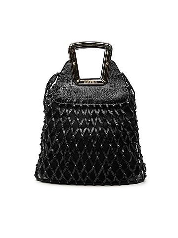 Dolce & Gabbana Woven Leather Net Handle Bag (view 1)