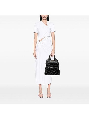 Dolce & Gabbana Woven Leather Net Handle Bag (view 2)