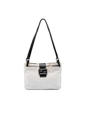 Fendi Zucca Canvas Shoulder Bag (view 1)