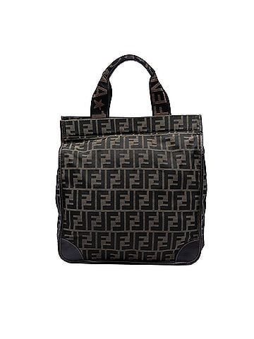 Fendi Zucca Canvas Shopping Tote (view 1)