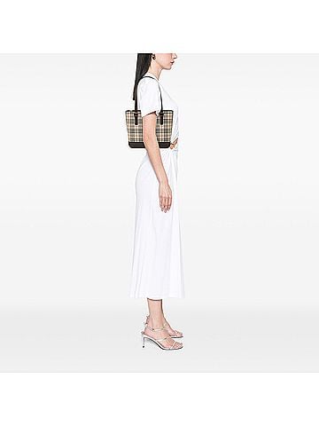 Burberry House Check Canvas Tote (view 2)