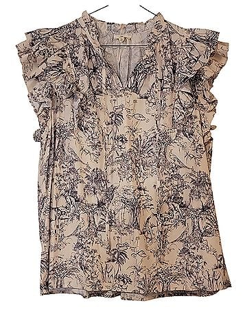 Entro Short Sleeve Blouse (view 1)