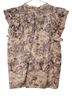 Entro 100% Cotton Floral Multi Color Short Sleeve Blouse Size 2X - photo 2
