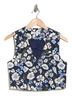 Veronica Beard Floral Blue Multi Color Sleeveless Top Size 0 - photo 3