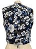 Veronica Beard Floral Blue Multi Color Sleeveless Top Size 0 - photo 2