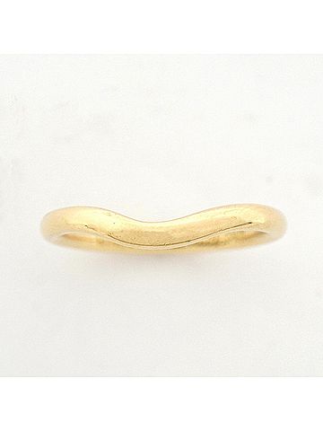 Tiffany & Co. Tiffany &amp; Co. Curved Band Ring, 18K Yellow Gold, Women's (view 2)
