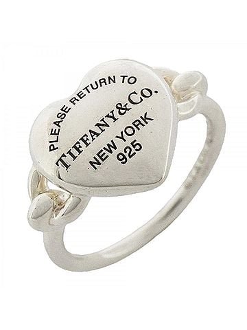 Tiffany & Co. Tiffany &amp; Co. Return to Full Heart Ring, Sterling Silver 925, Women's (view 1)