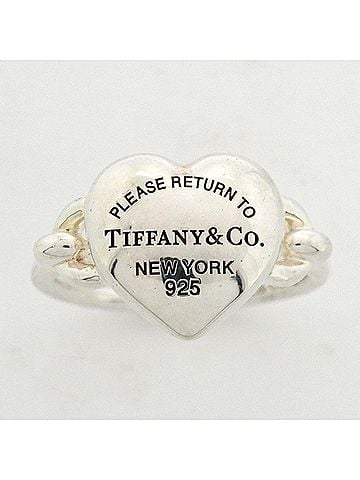 Tiffany & Co. Tiffany &amp; Co. Return to Full Heart Ring, Sterling Silver 925, Women's (view 2)