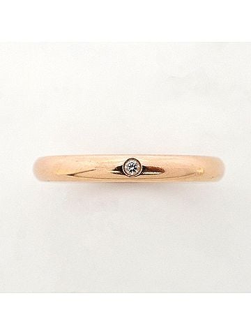Cartier Cartier Classic Ring, 1PD (18K Pink Gold) with Diamond, Ladies' Ring (view 2)