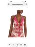 Ramy Brook 100% Polyester Floral Multi Color Pink Orange Casual Dress Size M - photo 4