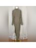 Astr 100% Polyester Green Casual Dress Size M - photo 3