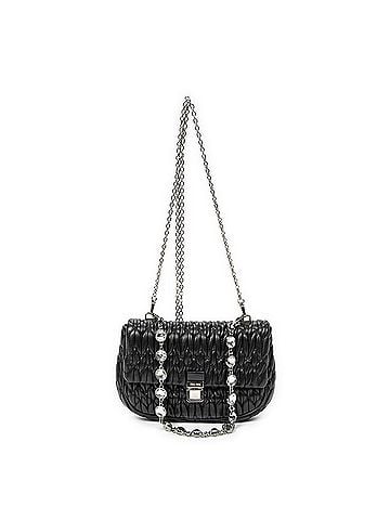 Miu Miu Lady Crystal Flap Crossbody (view 1)