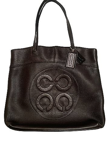 Coach Leather Tote (view 1)