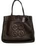 Coach 100% Leather Solid Brown Leather Tote One size - photo 1