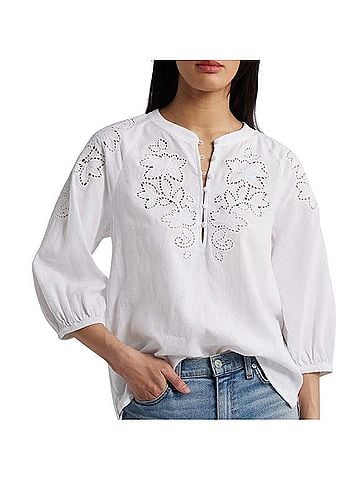 Caslon 3/4 Sleeve T-Shirt (view 1)