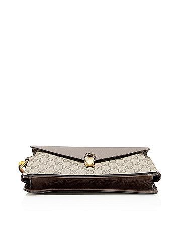 Gucci Gucci GG Supreme Leather Tiger Document Crossbody (view 2)