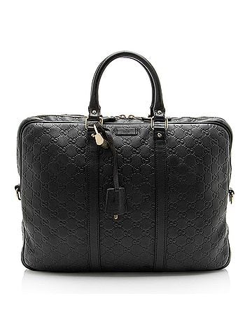 Gucci Gucci Guccissima Leather Briefcase (view 1)