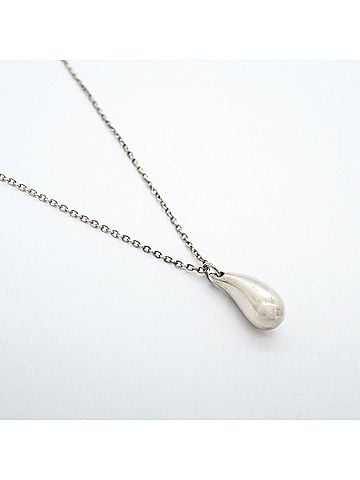 Tiffany & Co. Tiffany &amp; Co. Teardrop Necklace, Sterling Silver 925, Women's (view 2)