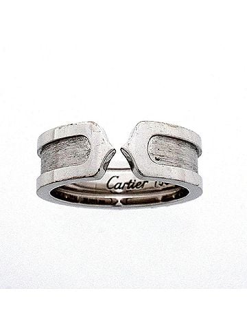 Cartier Cartier Ring 2C 18KWG White Gold #51 Ladies (view 2)