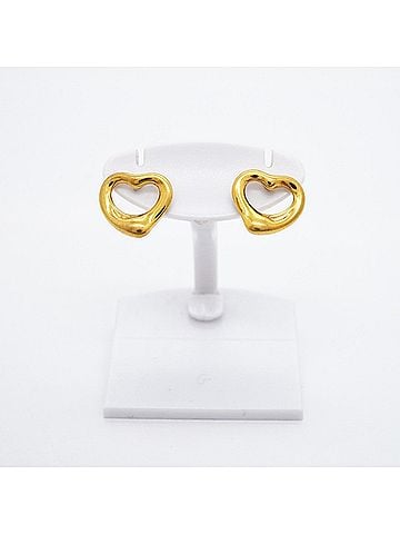 Tiffany & Co. Tiffany &amp; Co. Heart Earrings, 18K Yellow Gold, Women's (view 2)