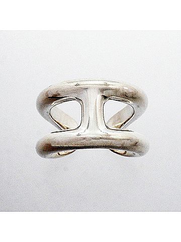 Hermès Hermes Osmos PM Ring, Sterling Silver 925, Women's (view 2)
