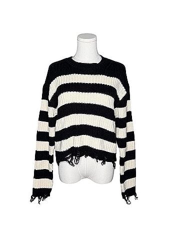 Vero Moda WIMMERCER LS O-NECK CROPPED PULLOVER Pullover Sweater (view 2)
