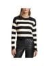 Vero Moda Stripes Black Ivory Pullover Sweater Size M - photo 1