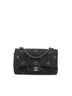 Chanel 100% Denim Black Medium Denim Double Flap One size - photo 1