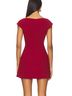 Amanda Uprichard 100% Polyester Solid Red Cocktail Dress Size M - photo 2