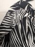 Cupshe 100% Polyester Animal Print Black White Swimsuit Cover Up Size L - photo 4