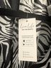 Cupshe 100% Polyester Animal Print Black White Swimsuit Cover Up Size L - photo 6