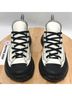 Converse 100% Canvas Solid Black White Sneakers Size 7 - photo 5