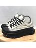 Converse 100% Canvas Solid Black White Sneakers Size 7 - photo 11