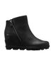 Sorel 100% Leather Black Ankle Boots Size 8 1/2 - photo 1