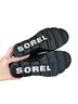 Sorel 100% Leather Black Ankle Boots Size 8 1/2 - photo 2