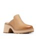 Sorel 100% Leather Tan Mule/Clog Size 8 1/2 - photo 4
