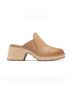 Sorel 100% Leather Tan Mule/Clog Size 8 1/2 - photo 5