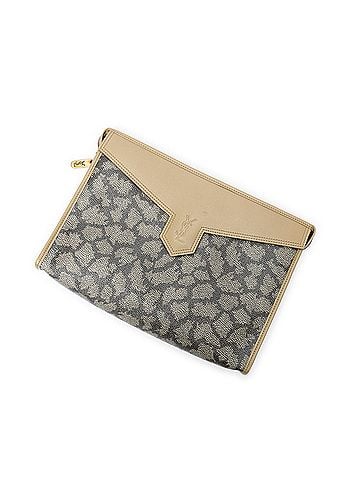 Yves Saint Laurent Vintage Zip Clutch (view 1)