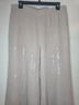 Chico's 100% Polyester Multi Color Ivory Silver Dress Pants Size 10 - photo 9