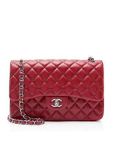 Chanel Chanel Caviar Leather Classic Jumbo Double Flap Bag (view 1)