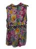 Lucca Couture 100% Rayon Floral Multi Color Sleeveless Blouse Size M - photo 2