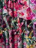 Lucca Couture 100% Rayon Floral Multi Color Sleeveless Blouse Size M - photo 5