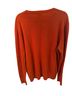 Uniqlo 100% Cashmere Orange Cashmere Pullover Sweater Size L - photo 2