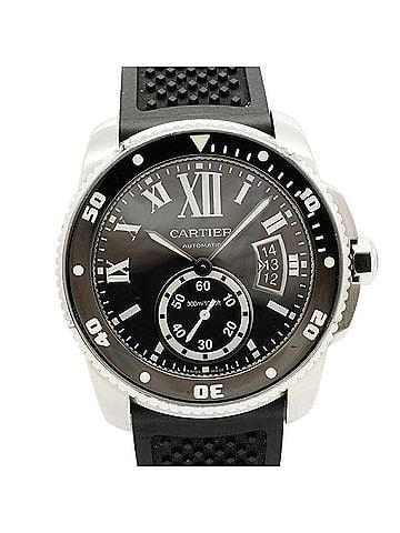 Cartier Cartier Calibre Diver 300M W7100056 Black Dial Men's Watch (view 1)