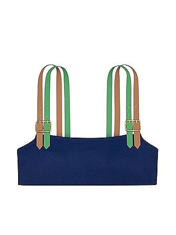 Tory Burch Buckle Swimsuit Top (view 1)