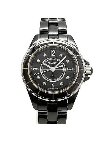 Chanel Chanel J12 Diamond H2569 Black Dial Women's Watch (view 1)